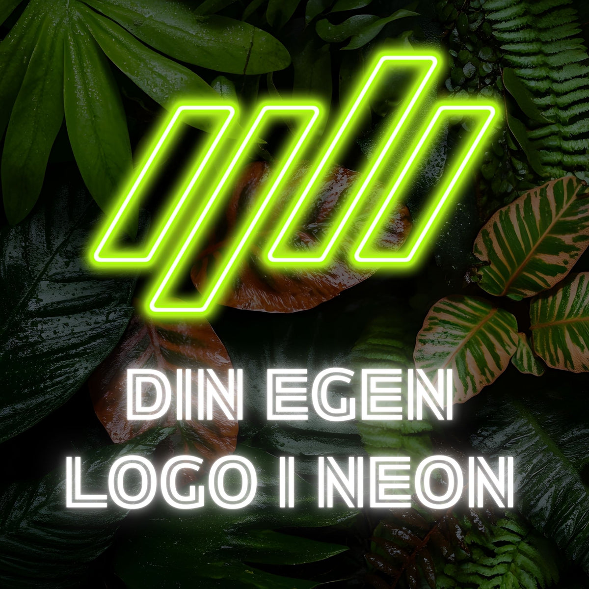 Neonskylt Logo - Gör egen neonskylt med din logo & text!